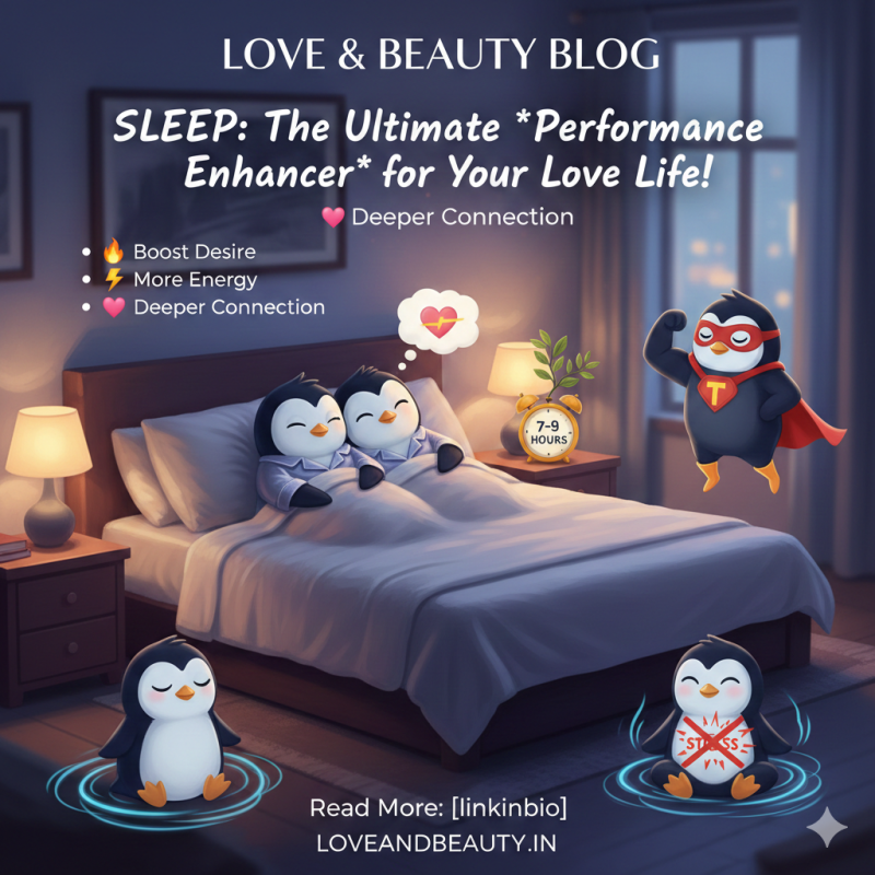 बेहतर नींद  ही " प्यार का राज" है