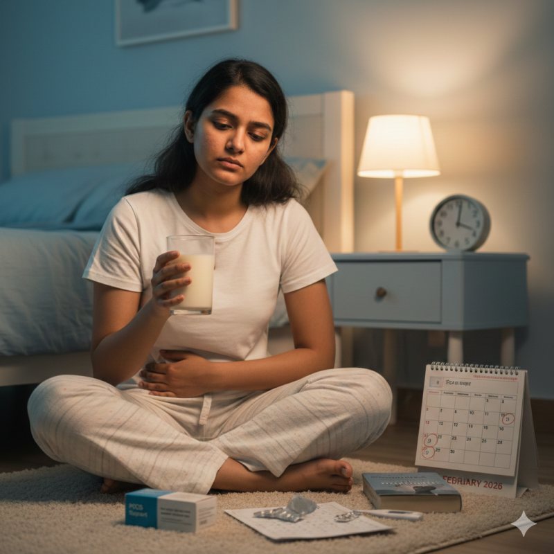 Daily Milk Cream Affecting Your PCOD 🤔