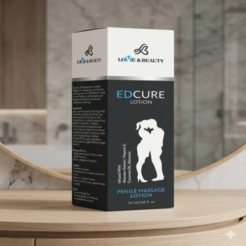 EDCURE Penile Massage Lotion (50ml)