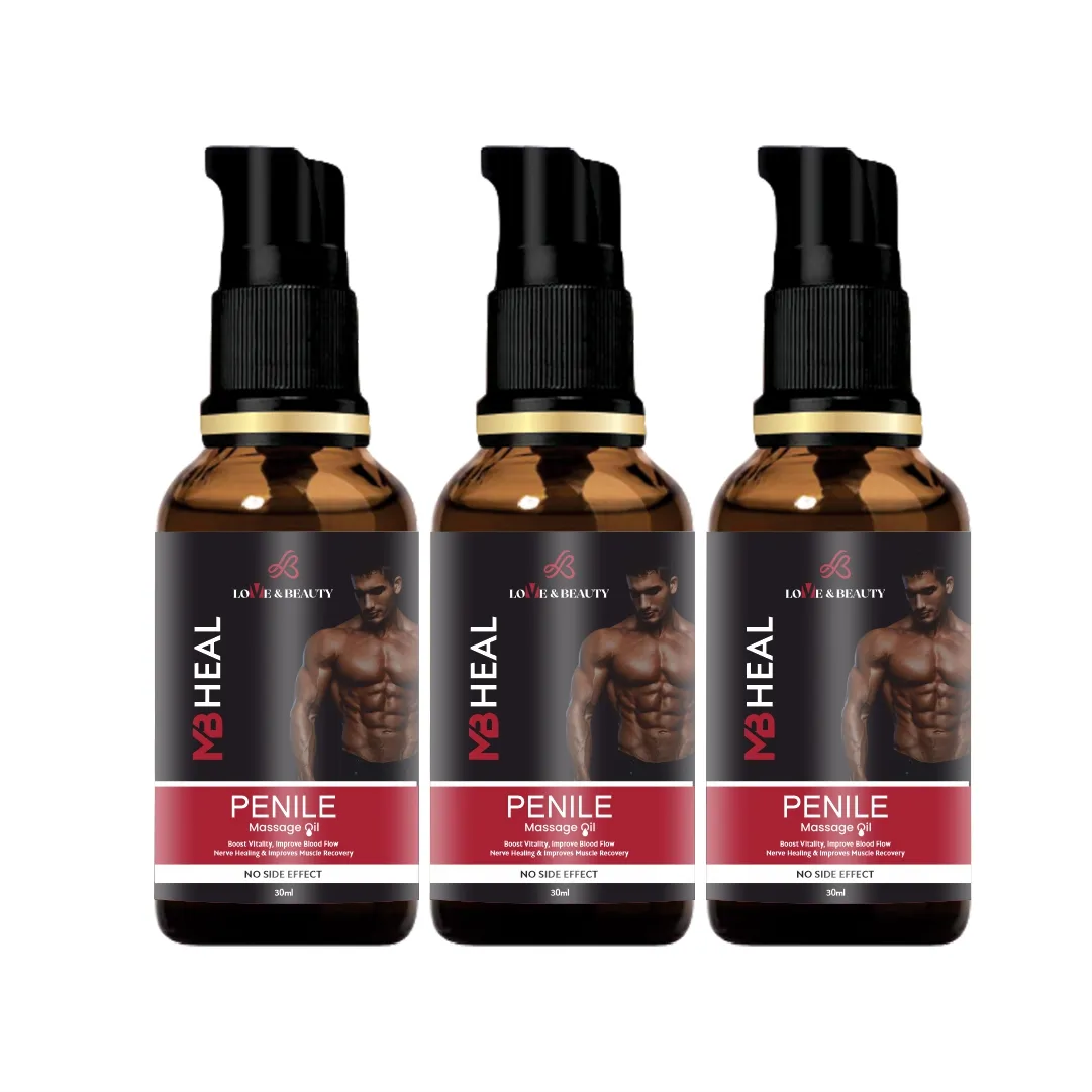 MB Heal Penile Massage Oil (30 ml ) 3 pack