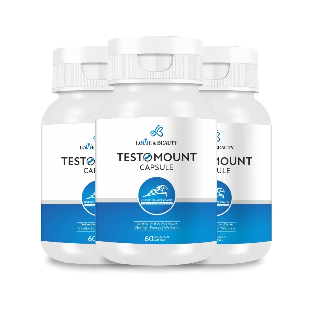 Testo Mount Capsule (60 cap ) 3 pack
